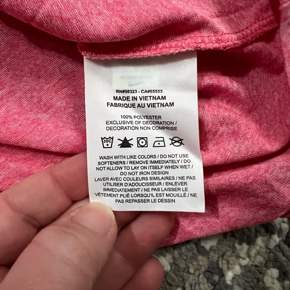 Nike Dri-FIT Pink Tee - Picture 4 of 5